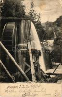 1904 Muggendorf, Myrafälle. H. N. W. I. / waterfall (Rb)