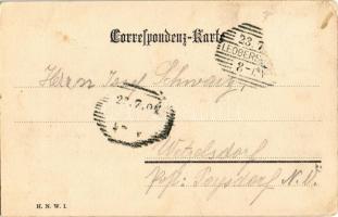 1904 Muggendorf, Myrafälle. H. N. W. I. / waterfall (Rb)