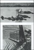 cca 1927 Párizs, André Kertész - korábban Kertész Andor (1894-1985) magyar - francia - amerikai fotóművész felvételei, 2 db modern nagyítás, jelzés nélkül, 21x15 cm