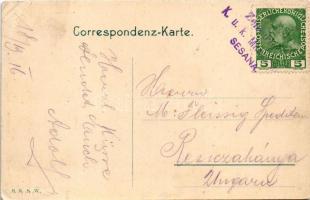 1916 Skocjan, St. Kanzian, San Canziano (Divaca); general view, mine (EB)