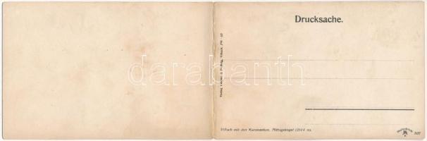 Villach (Kärnten), mit den Karawanken. Verlag Caspar &amp; Poltnig / general view, mountains. 2-...
