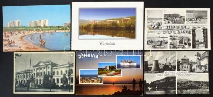 Románia 7-800 db modern városképes lap cipős dobozban