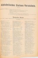 1902 Nietmann, W.: Eisenbahn-Atlas für Deutsches Reich, Luxemburg und angrenzende Gebiete. XVIII. Au...
