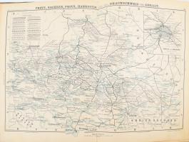 1902 Nietmann, W.: Eisenbahn-Atlas für Deutsches Reich, Luxemburg und angrenzende Gebiete. XVIII. Au...