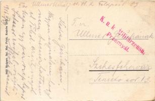 1916 Przemysl, Plac na bramie / Platz am Tor / square, shop of D. Keszeles (EK)