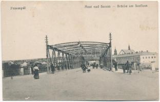 Przemysl, Most nad Sanem / Brücke am Sanfluss / bridge over San River (wet damage)