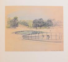 August Macke "Gesang von der Schönheit der Dinge." Aquarelle und Zecihnungen. Köln, 1992, ...