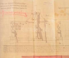 1913 Budafok, Tekintetes Gebauer József úr és neje részére az új köztemetőben építendő családi sírbo...