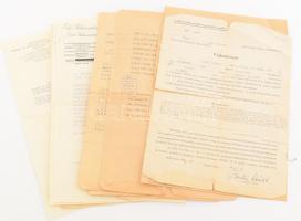 1945-1946 Szél Sándor, a békéscsabai István malom cégvezetőjének vegyes dokumentumai: ellene folytatott eljárás iratai, határozatok, az Első Békéscsabai, Miskolci és Debreceni István Gőzmalmok R.T.-vel folytatott levelezés, stb., érdekes, átnézendő anyag!