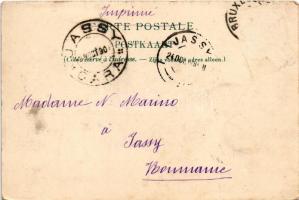 Brussels, Bruxelles; La Caserne du Petit-Chateau / military barracks, castle, train (Rb)