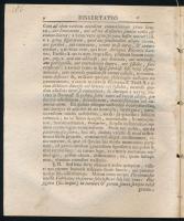 1737 [Michaelis, Christian Benedict (1680-1764)]: Dissertationem inauguralem de paronomasia sacra, D...