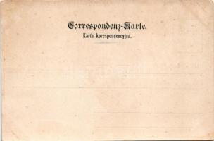 Kraków, Krakau, Krakkó; Wawel, Adam Mickiewicz. Art Nouveau, floral (worn corners)