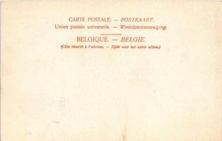 Ghent, Gent, Gand; Deux constructions anciennes du XVIIe siécle, Goed Vlaamsch Bier No. 244. / house...
