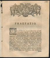 1755 [Rau, Sebald (1724-1818)]: De Iis, Quae Ex Arabia In Usum Tabernaculi Fuerunt Petita, Commentat...