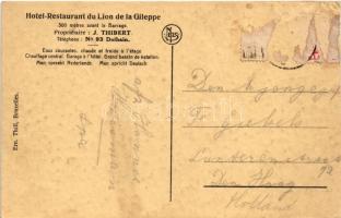 Limbourg, Dolhain, Hotel-Restaurant du Lion de la Gileppe, Jules Thibert. Ern. Thill / hotel, restau...