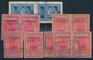 Kiskunfélegyháza városi illetékbélyeg összeállítás