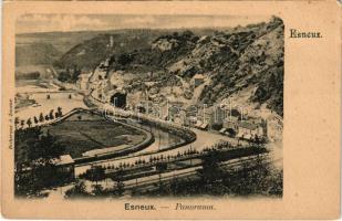 Esneux, Panorama / general view, railway (Rb)