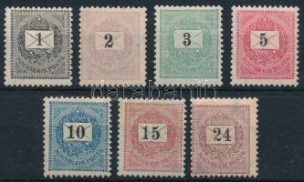 1898 7 klf krajcáros bélyeg (14.500)