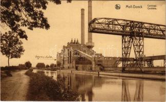 1921 Mol, Moll; Donck, Centraal. Ern. Thill / electric plant station