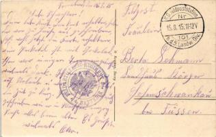 1915 Jarny, Brauerei / brewery (tear)