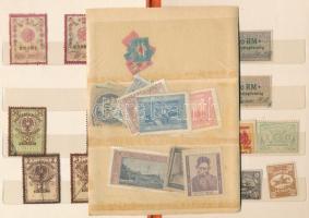 Német illetékbélyeg gyűjtemény, kis berakóban