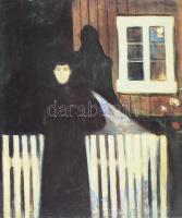 Edvard Munch. Essen - Zürich, 1987., Museum Folkwang - Kunsthaus Zürich, 364 p. Német nyelven. Gazdag képanyaggal illusztrált. Kiadói papírkötés.