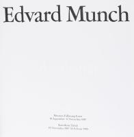 Edvard Munch. Essen - Zürich, 1987., Museum Folkwang - Kunsthaus Zürich, 364 p. Német nyelven. Gazda...