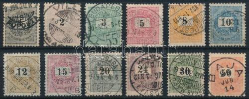 1898 Teljes sor (19.000)