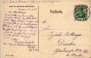 1907 Wroclaw, Breslau; Zoologischer Garten / zoo (EK)