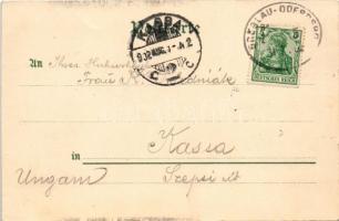 1902 Wroclaw, Breslau; Magdalenenkirche / church (fl)