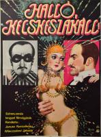 1980 Halló, kecskeszakáll!, film plakát, MOKÉP, MAHIR, hajtásnyommal, 57×41 cm