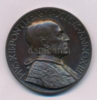 Vatikán 1951. "Pivs XII Pontifex Maximvs Anno XIII / Pivs Pontifex Beatorvm nvmero additvs Die III Jvnii MCMLI" kétoldalas, bronz emlékérem. Szign.: Mistruzzi (44mm) T:AU Vatican 1951. "Pivs XII Pontifex Maximvs Anno XIII / Pivs Pontifex Beatorvm nvmero additvs Die III Jvnii MCMLI" double-sided bronze commemorative medallion. Sign.: Mistruzzi (44mm) C:AU