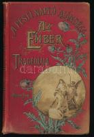 Madách Imre: Az ember tragédiája. A Pesti Napló olvasóinak. A költő arcképével, egy kézirat-hasonmással és Zichy Mihály öt fénynyomatú képével. Bp., 1897, Athenaeum, 1 (címkép) t.+ VI+(2)+242+(2) p.+ 6 t. Kiadói aranyozott, festett, illusztrált egészvászon-kötés, Gottermayer-kötés, kissé sérült, foltos borítóval és gerinccel, helyenként ceruzás aláhúzásokkal, bejegyzésekkel.