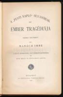 Madách Imre: Az ember tragédiája. A Pesti Napló olvasóinak. A költő arcképével, egy kézirat-hasonmás...