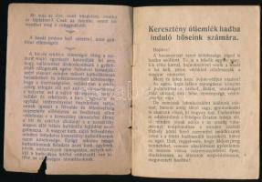 cca 1914 Titkos ellenség. Katonák könyvtára. Olvasmányok katonák részére. Bp., é.n., Kath. Sajtóegye...