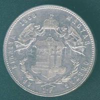 1868KB. 1Ft Ag T:2+/2 apró ph.