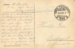 1917 Kasimir von Lütgendorf / WWI Austro-Hungarian K.u.K. military Infantry General s: Oskar Brüch +...