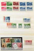 1960 előtti érdekes, vegyes, magas katalógus értékű tétel maradvány: sorok, összefüggések, töredék s...