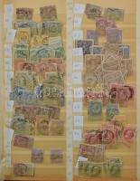 Belgium sok példányos rendező régi bélyegekkel 8 lapos A/4-es berakóban