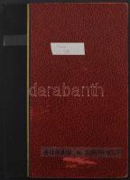 Belgium sok példányos rendező régi bélyegekkel 8 lapos A/4-es berakóban