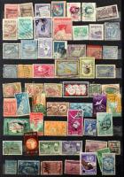 Vegyes külföldi tétel, jó svájci, szovjet légiposta anyaggal az elején, nagy alakú 12 lapos berakóba...