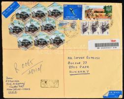 235 db küldemény, köztük sok régi és alkalmi bélyegzős is, illetve 75 db amerikai sok ajánlottal, ös...