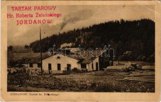 1932 Jordanów, Tartak hr. Zelenskiego / sawmill, wood industry (Rb)
