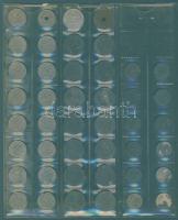 Dánia kis váltópénz tétel 1939-től 1ö (12x), 2ö (16x), 10ö (16x) T:vegyes Összesen 44db!