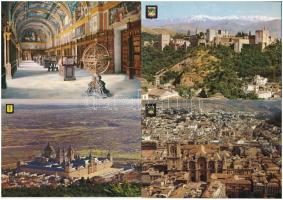 29 db MODERN postatiszta spanyol város képeslap / 29 modern unused Spanish town-view postcards