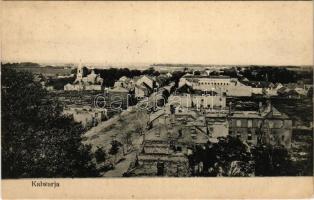 1916 Kalvarija, Kalwarja, Kalwaria, Kalvarien; WWI general view after battle (EK)