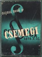 Hajnal Hugó: Csemegi Károly, a magyar bűntetőtörvénykönyv s a bírói szervezeteről szóló törvény megalkotójának élete és működése. (Bp., 1943), Pesti Lloyd-ny., 155+(1) p. Első kiadás. Átkötött egészbőr-/műbőr-kötésben, helyenként kissé foltos lapokkal, a címlapon tulajdonosi bélyegzővel.