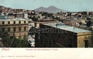 Naples view from Hotel Britannique
