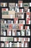 Franciaország 1925-1979 213 db bélyeg, köztük sorok is, 3 db A/4-es berakólap minden oldalán (Mi EUR...