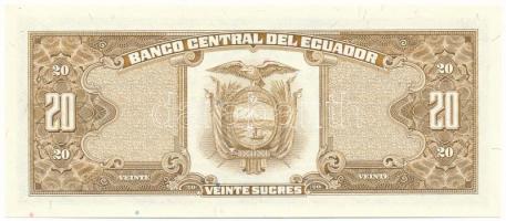 Ecuador 1988. 20S "LR 03115176" T:AU
Ecuador 1988. 20 Sucres "LR 03115176" C:AU...